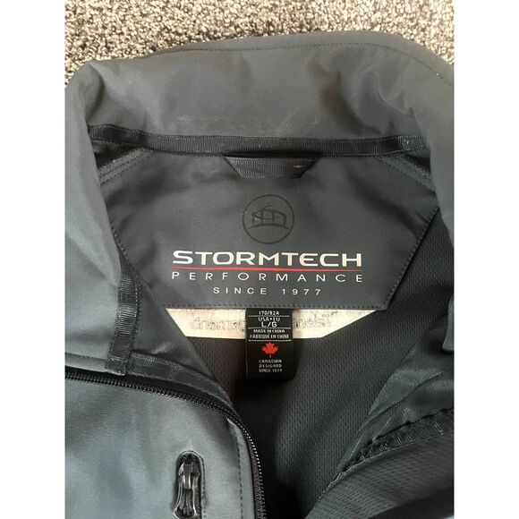 Men's StormTech Performance Grey Soft Shell Jacket Size L - Picture 4 of 8